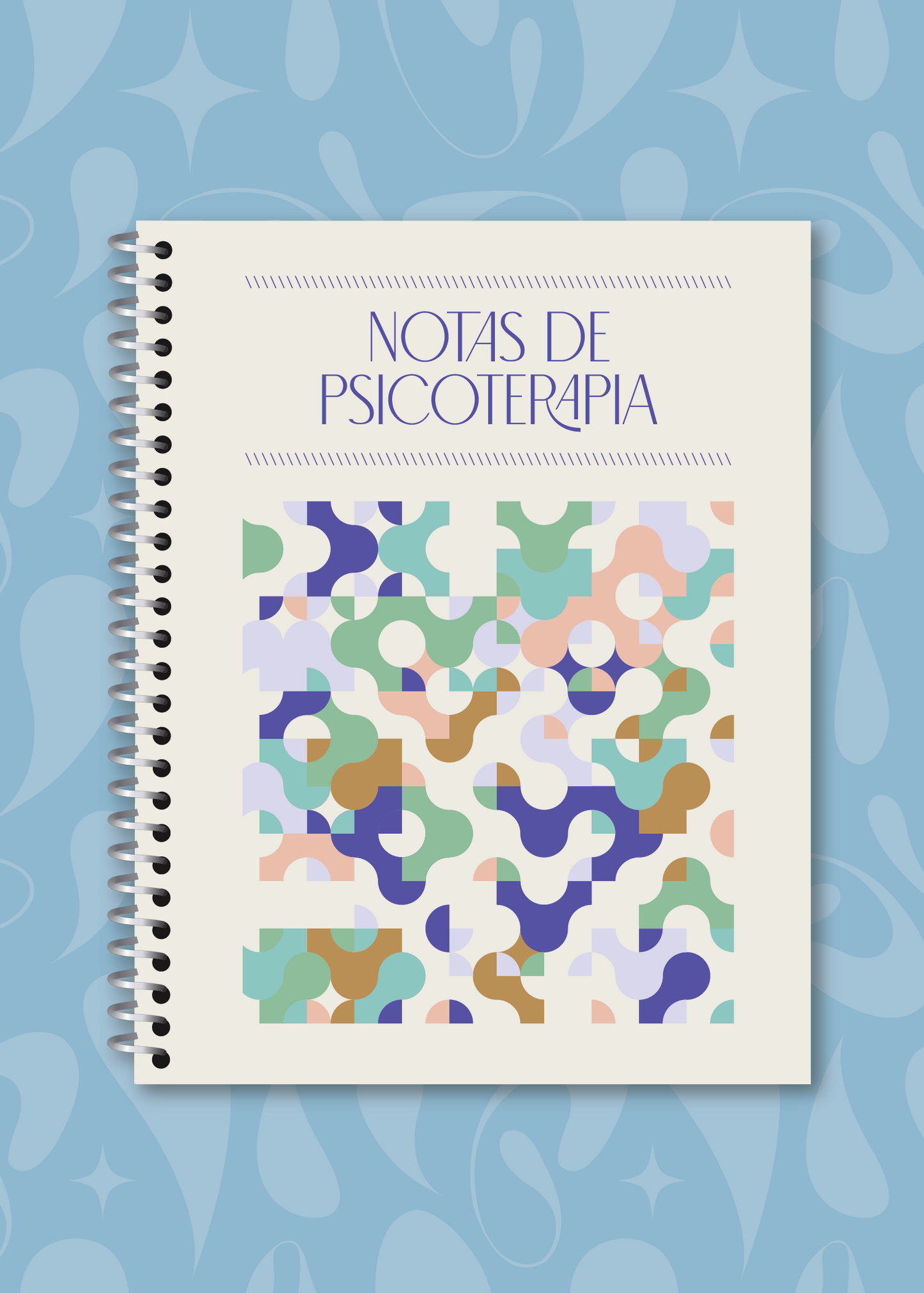 Cuaderno Impreso: "Notas de Psicoterapia" para Psicólogos